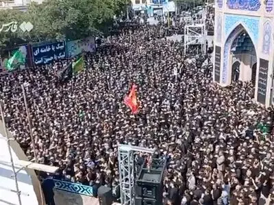 اردبیل در تاسوعای حسینی غرق ماتم شد + فیلم