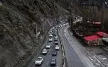 جاده چالوس بازگشایی شد/ ترافیک سنگین در محور هراز و آزادراه‌های منتهی به تهران