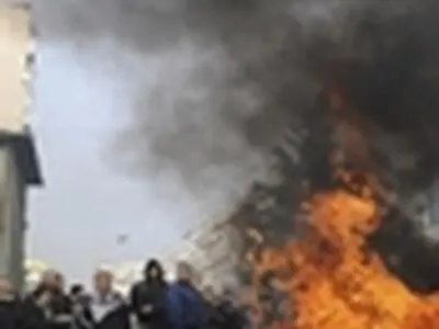 کارمندان شرکت‌های ورشکسته در بوسنی با پلیس درگیر شدند