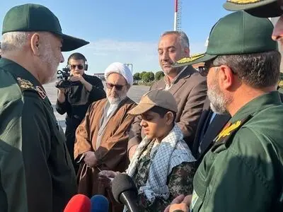 فرمانده کل سپاه وارد گلستان شد