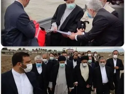 رئیس‌جمهور از تنها جزیره ایرانی دریای خزر بازدید کرد
