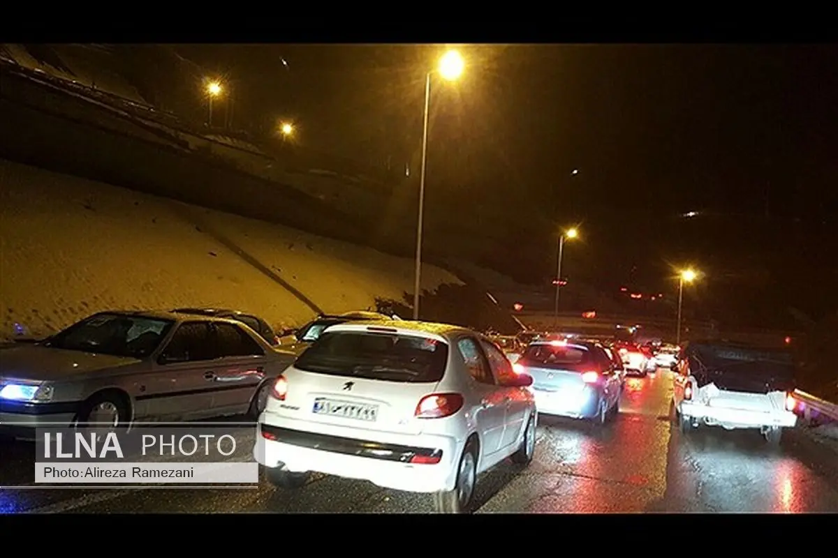 مه گرفتگی و کاهش دید در محورهای غرب استان تهران
