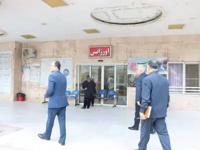 بازدید سرزده بازرس کل استان گیلان از بیمارستان حضرت ولی عصر (عج) رودبار