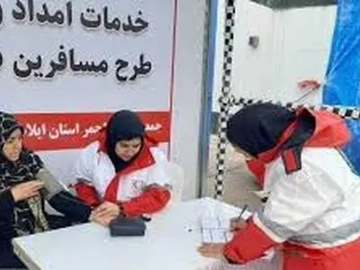 خدمات امدادی نوروزی هلال احمر به بیش از 8 میلیون نفر