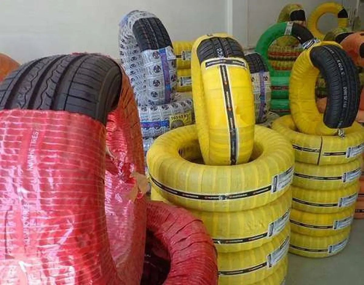 کشف بیش از 5 میلیارد ریال لاستیک خارجی قاچاق در اهواز 