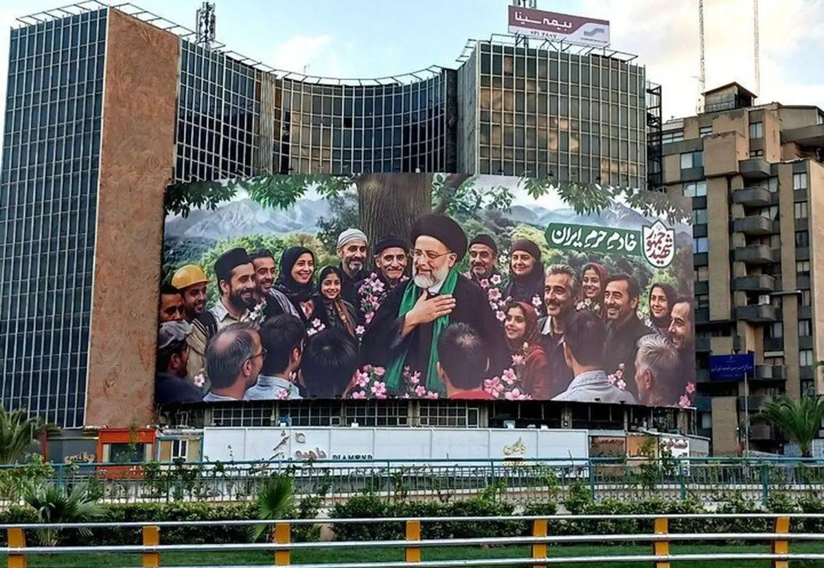 دیوارنگاره جدید میدان ولیعصر (عج) رونمایی شد