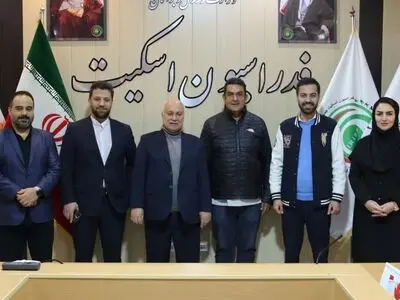 جلسه رولدان با مسئولان فدراسیون اسکیت