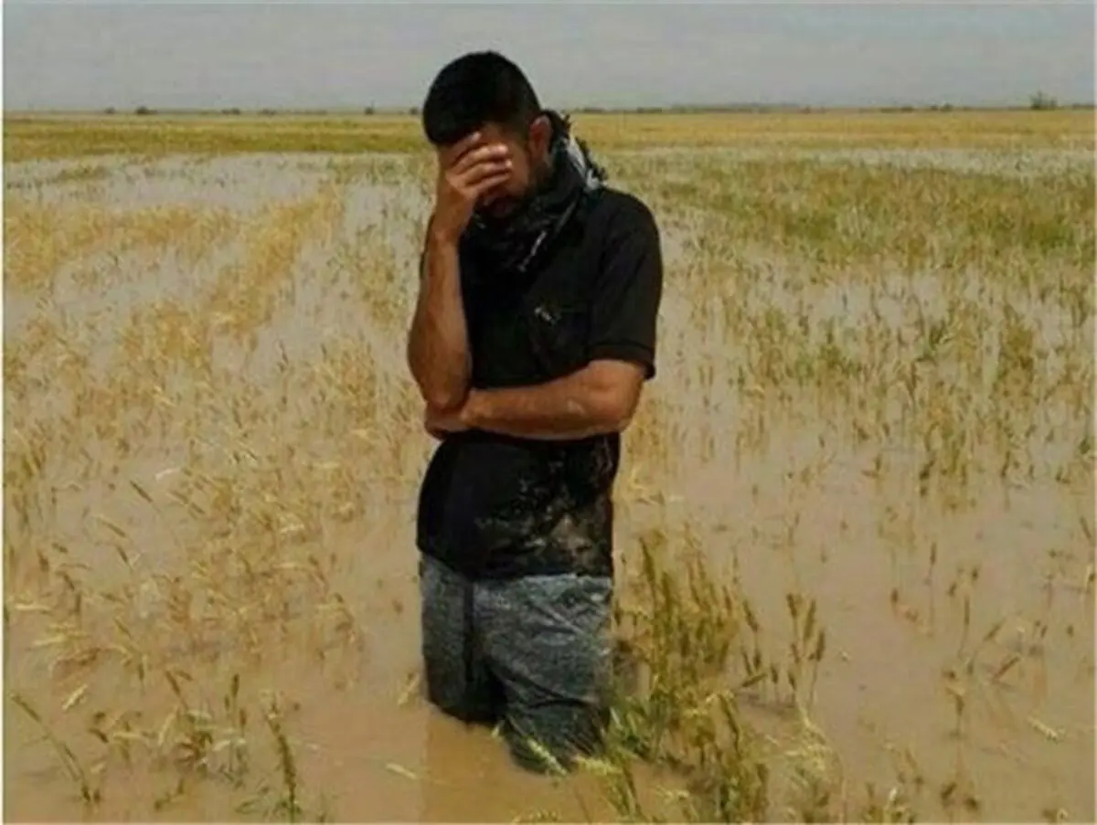 سوء برداشت، علت تجمع کشاورزان سیل زده شهرستان کارون/ کشاورزان در زمین هایی مازاد بر سند مالکیت خود زراعت کرده اند