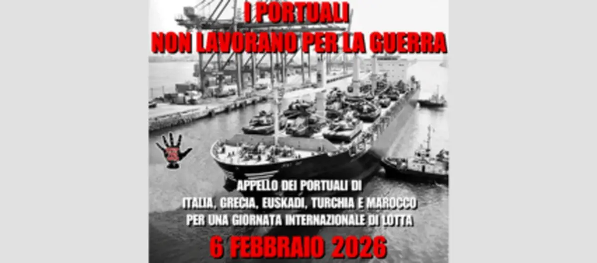 فراخوان اعتصاب مجدد کارگران بنادر ایتالیا: به ماشین جنگی اسرائیل کمک نمی‌کنیم