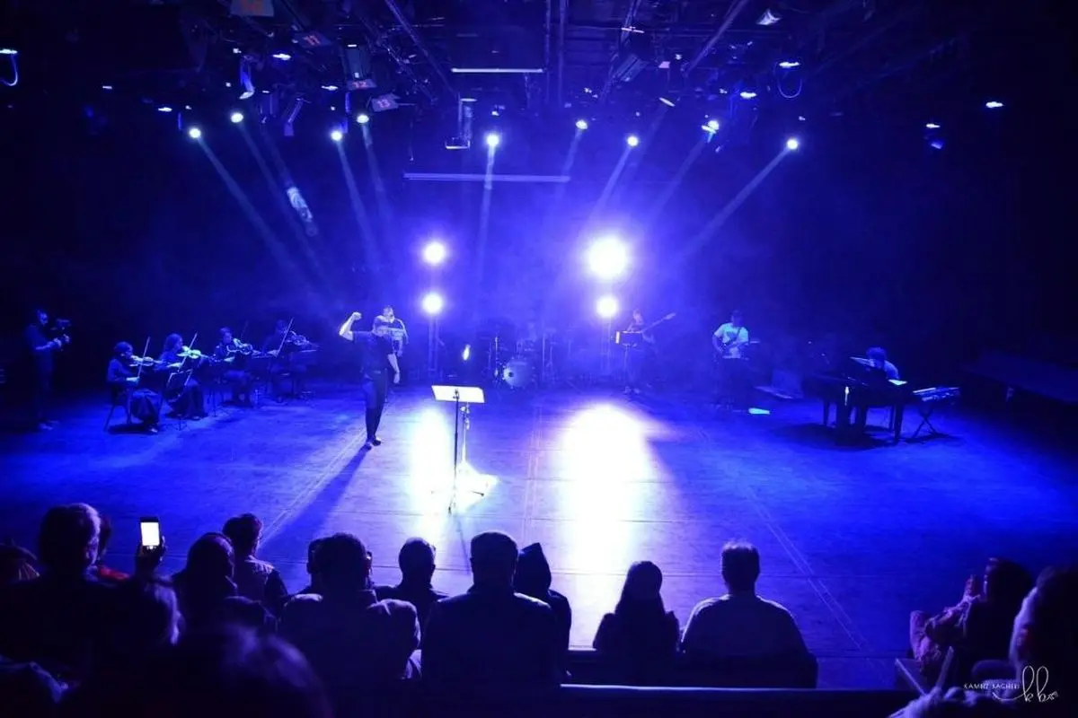 اجرای گروه فانید در صحنه بلک باکس