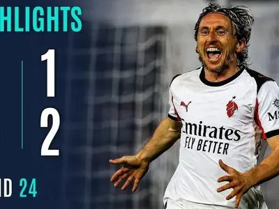 ویدئو: خلاصه بازی پیزا 1-2 میلان