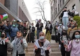 آغاز روند اخراج دانشجویان حامی فلسطین از دانشگاه کلمبیا