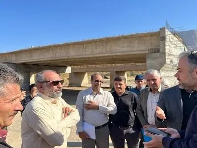 عملیات اجرایی پل بزرگراه  مرودشت-درودزن  پیشرفت ۸۵ درصدی فیزیکی دارد