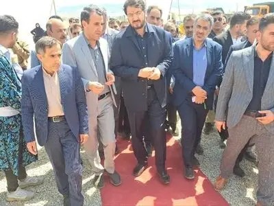 کلنگ احداث 10 هزار واحد مسکونی در یاسوج به زمین زده شد + تصاویر