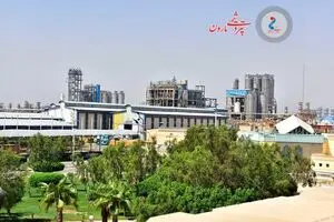 دریافت تندیس «صنایع تاب‌آور جنگ ۱۴۰۵»، توسط پتروشیمی مارون