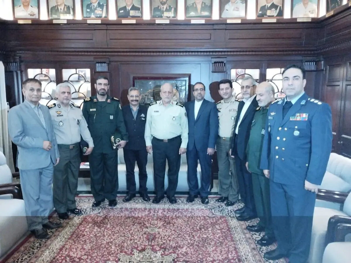 دیدار هیئت بلند پایه دانشگاه عالی دفاع ملی از کالج دفاع ملی و مرکز مطالعات راهبردی نیروی هوایی هند