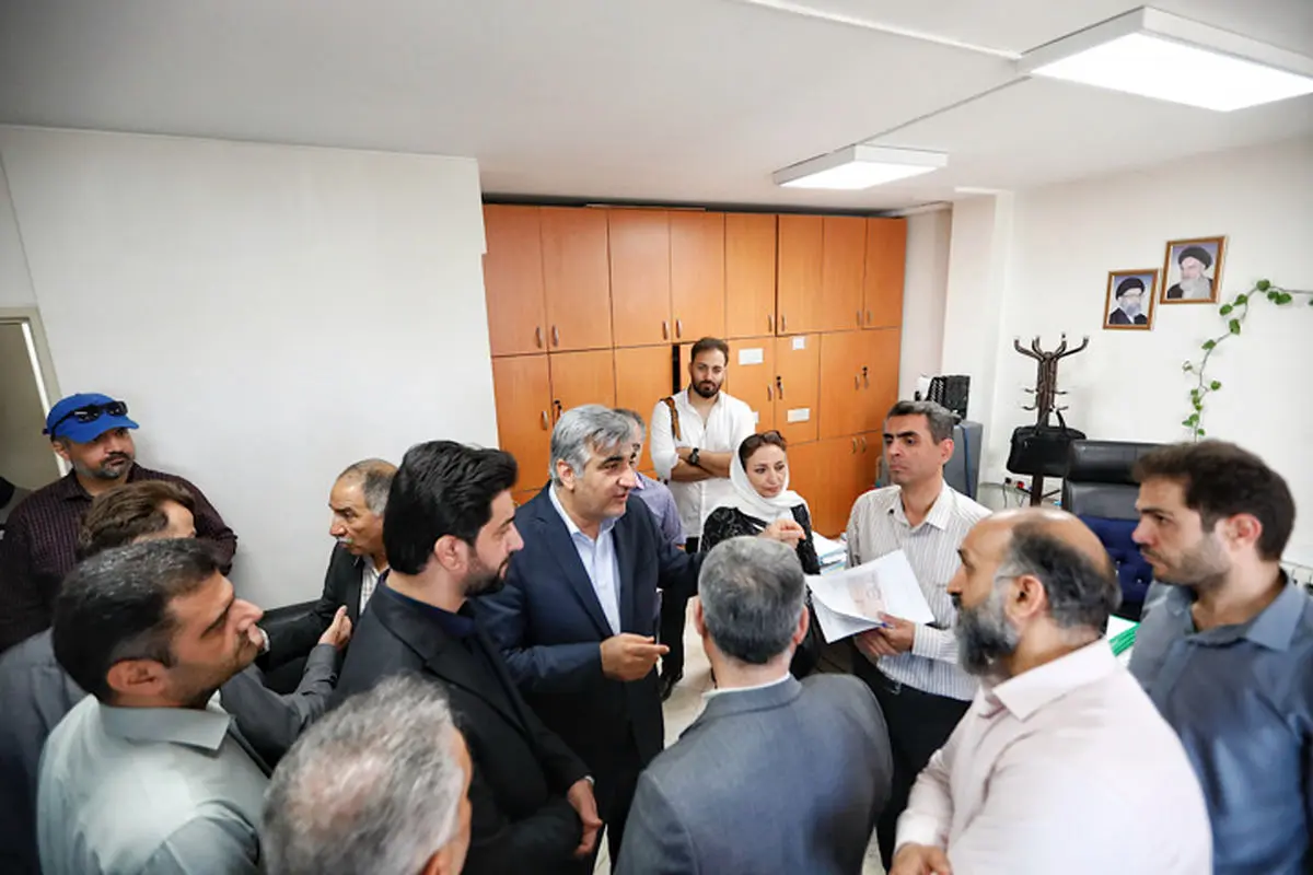 بازدید مدیرعامل تامین اجتماعی از وضع ارائه خدمات در شعب سازمان