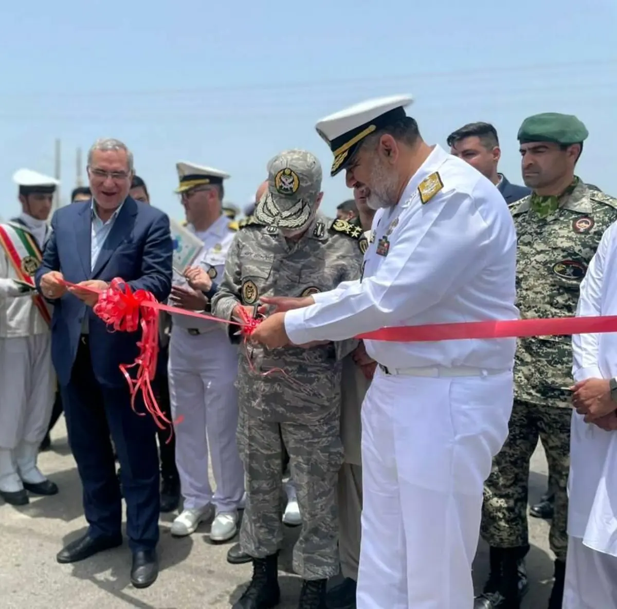 بیمارستان نیروی دریایی کنارک افتتاح شد