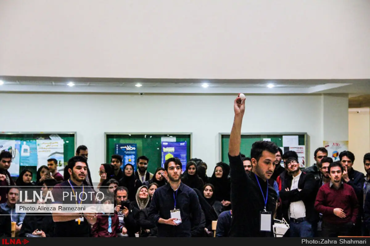 گزارش‌تصویری مسابقه نجات تخم‌مرغ در دانشگاه محقق‌اردبیلی