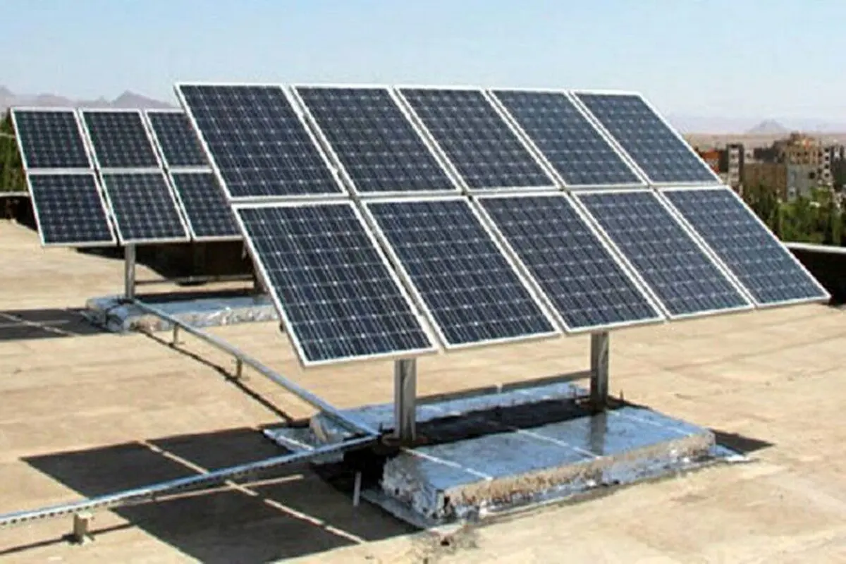 ۱۰۰ سامانه خورشیدی در مدارس نصب شده است