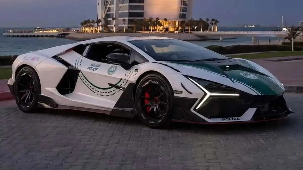 ماشین جدید پلیس دبی +عکس