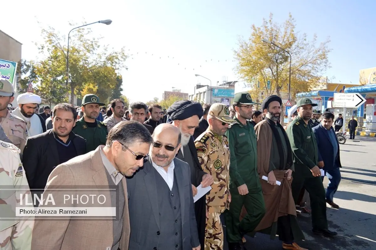راهپیمایی13 آبان مردم سلماس برگزار شد + تصاویر