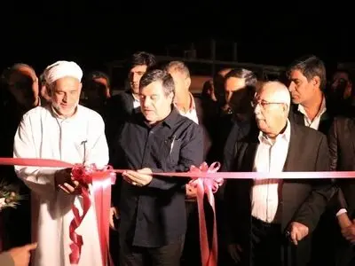 افتتاح دبستان ۱۰ کلاسه در شهر رویدر با حضور استاندار هرمزگان