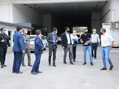 بازدید نماینده شرکت FMA از ورزشگاه آزادی