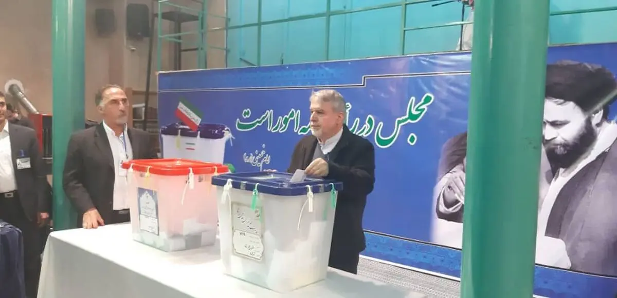 صالحی‌امیری رای خود را به صندوق انداخت 
