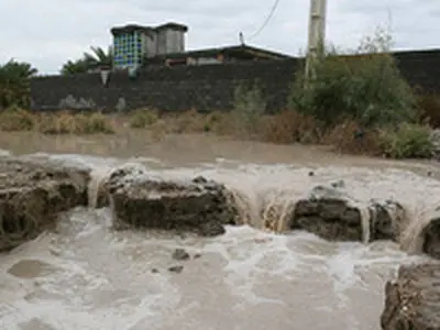 وقوع سیلاب در روستاهای شاهین دژ آذربایجان غربی