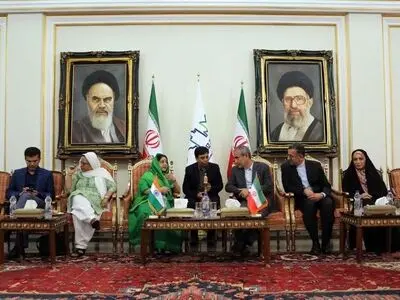 دیدار و گفت و گوی استاندار با وزیر امور خارجه هند