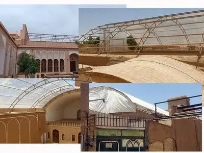 تخلف در خانه تاریخی نواب وکیل یزد