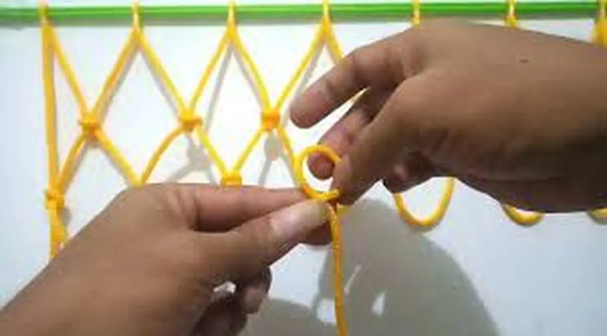 نحوه ساخت تور ماهیگیری ساده + فیلم
