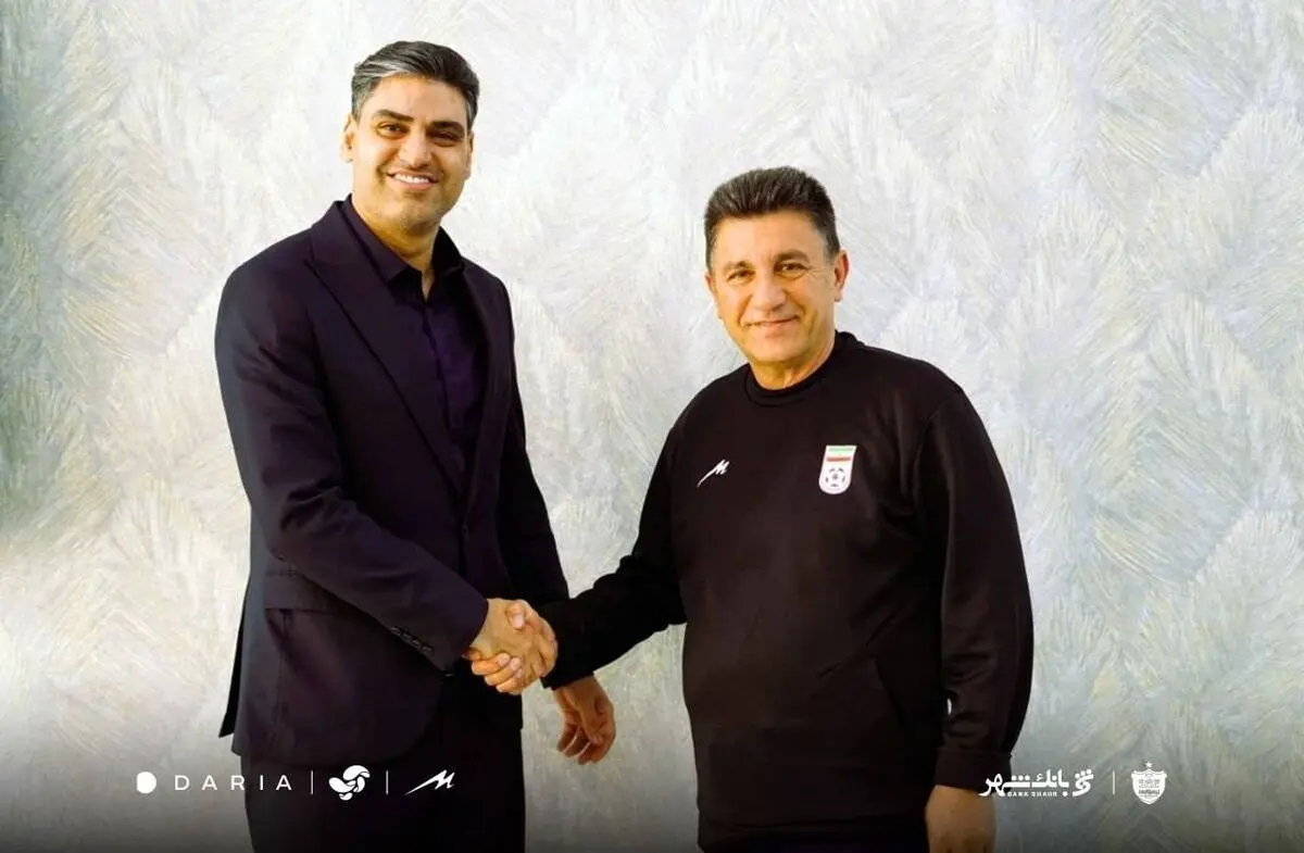 دیدار مدیرعامل پرسپولیس و قلعه‌نویی در کمپ تیم ملی