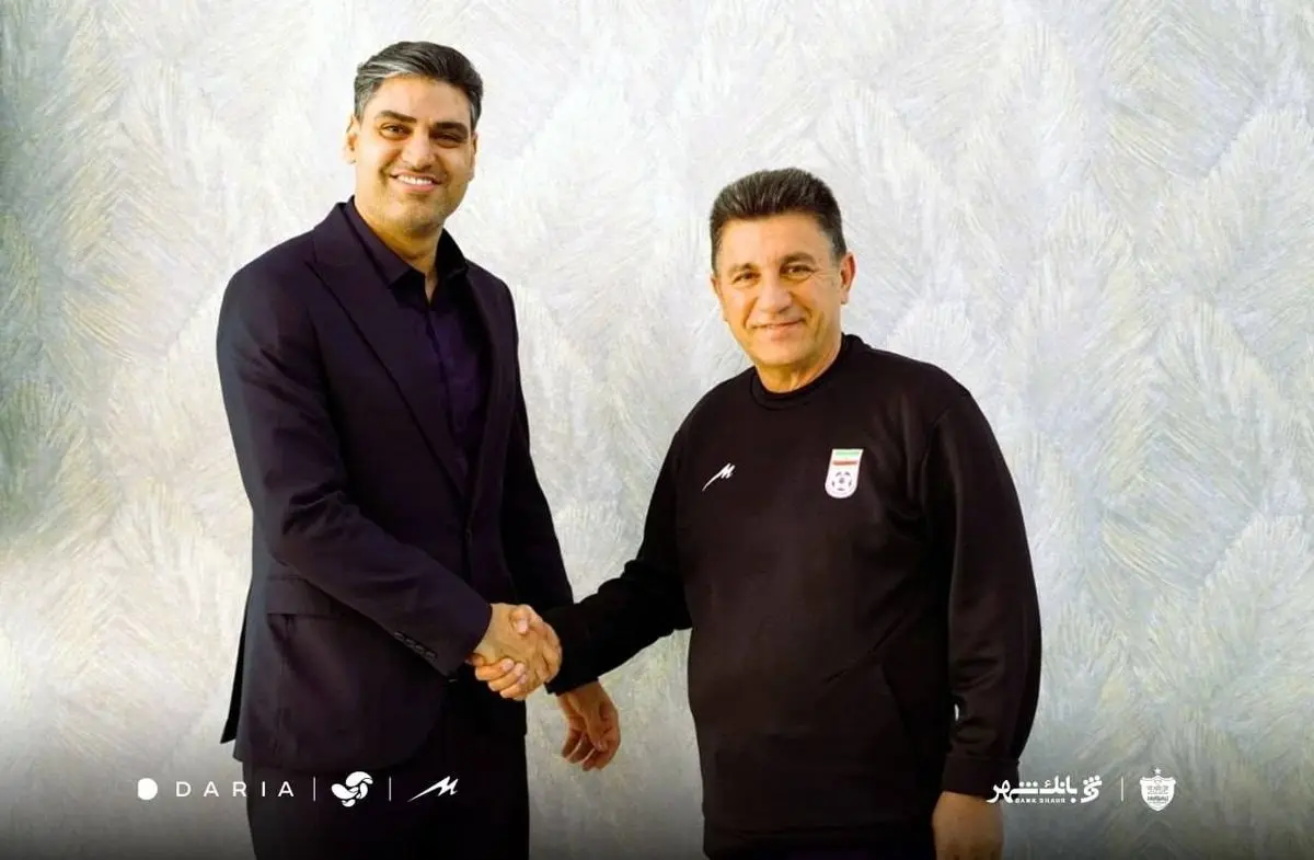 دیدار مدیرعامل پرسپولیس و قلعه‌نویی در کمپ تیم ملی