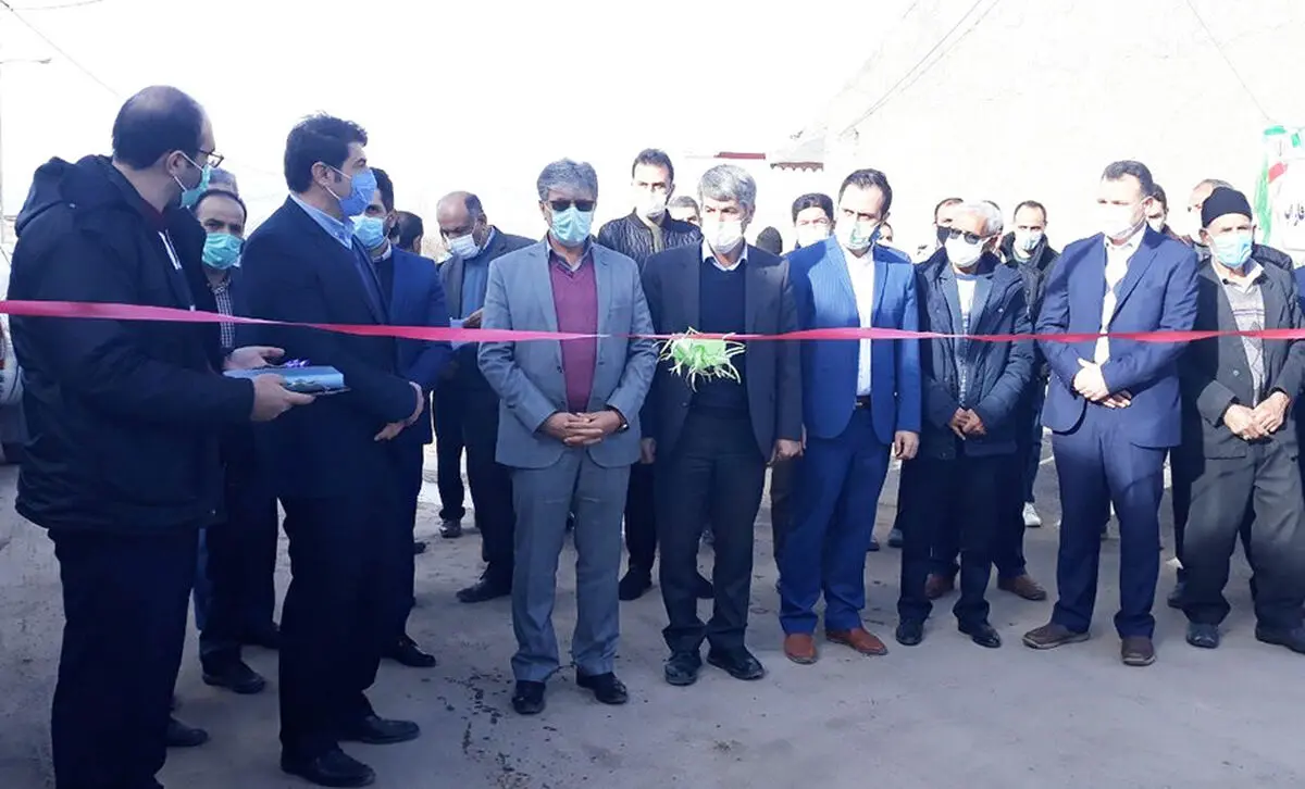 بهره برداری از طرح هادی روستای فاراب