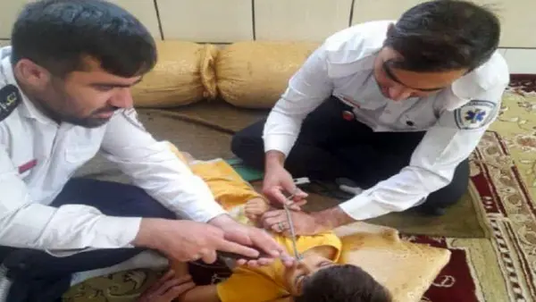 کودک ۵ ساله لردگانی از مرگ نجات یافت