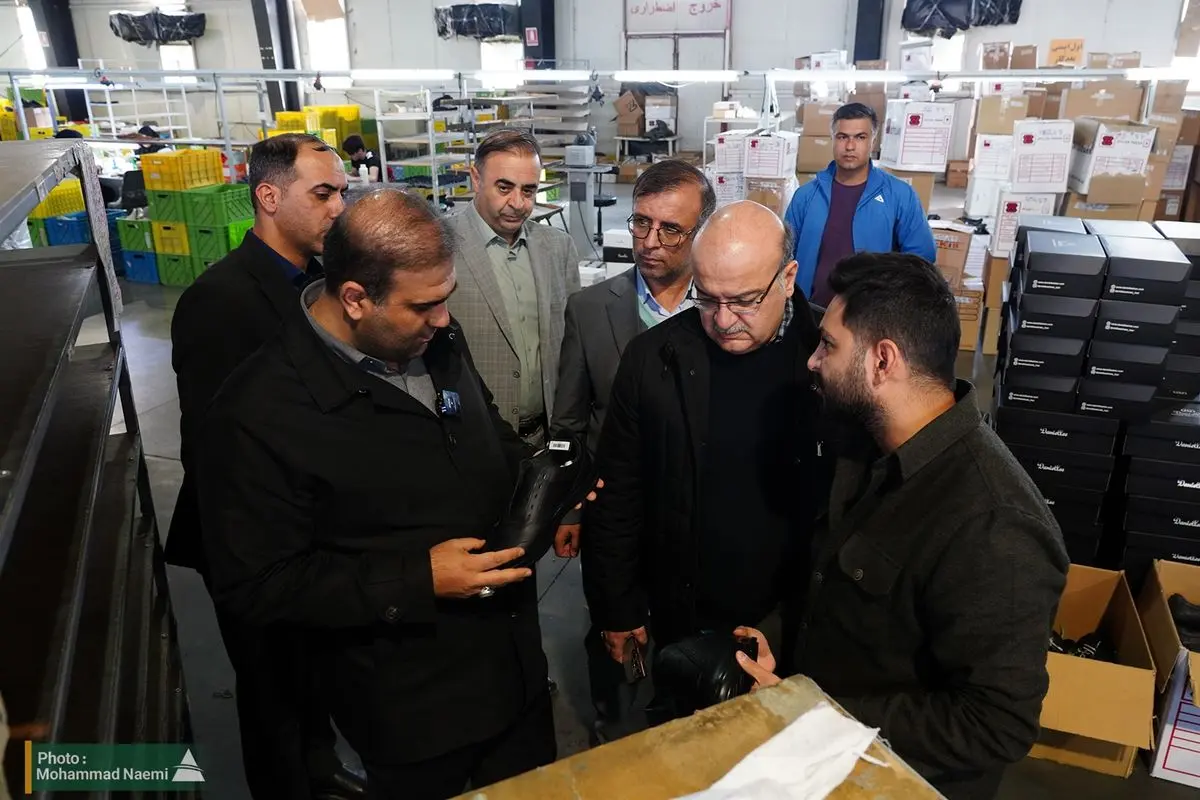 بازدید مدیرعامل سازمان منطقه آزاد ارس از کارخانه پیشگامان دنیلی ارس