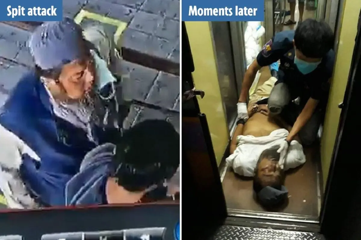 مرگ مسافر مبتلا به کرونا در داخل قطار 