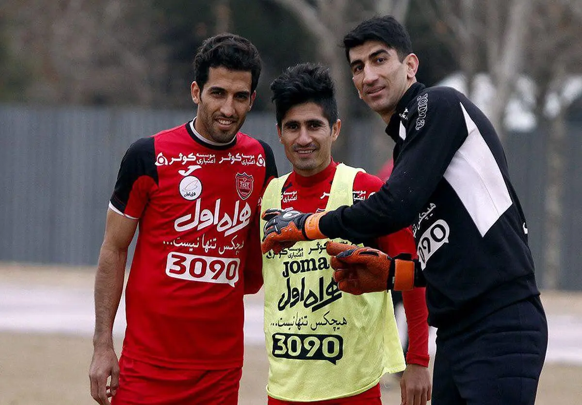 جشن تولد پرسپولیسی در قلب اردوگاه استقلال (عکس)
