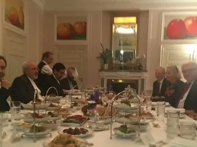 افطاری وزیر خارجه آلمان برای ظریف (+عکس) 