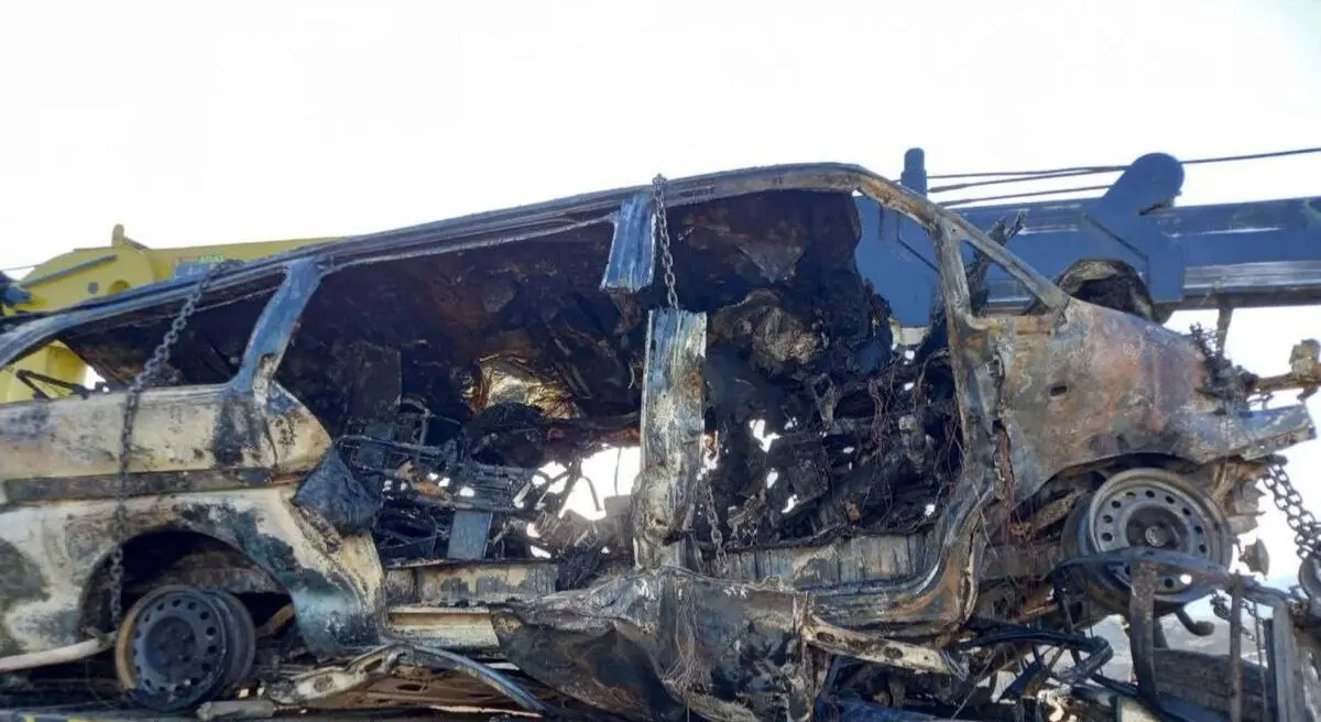 جانباختن ۶ نفر در واژگونی خودروی ون در اصفهان/ ۵ مصدوم حادثه امدادرسانی شدند