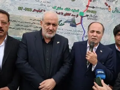 آغاز عملیات اجرایی انتقال آب سد کلقان بستان آباد با حضور وزرای جهاد کشاورزی و نیرو
