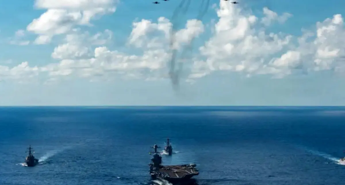 حمله آمریکا به یک شناور در آب‌های بین‌المللی