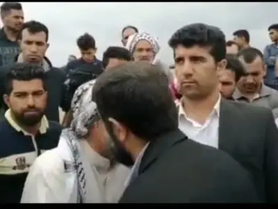 دلجویی استاندار خوزستان از مردم سیل زده روستایی