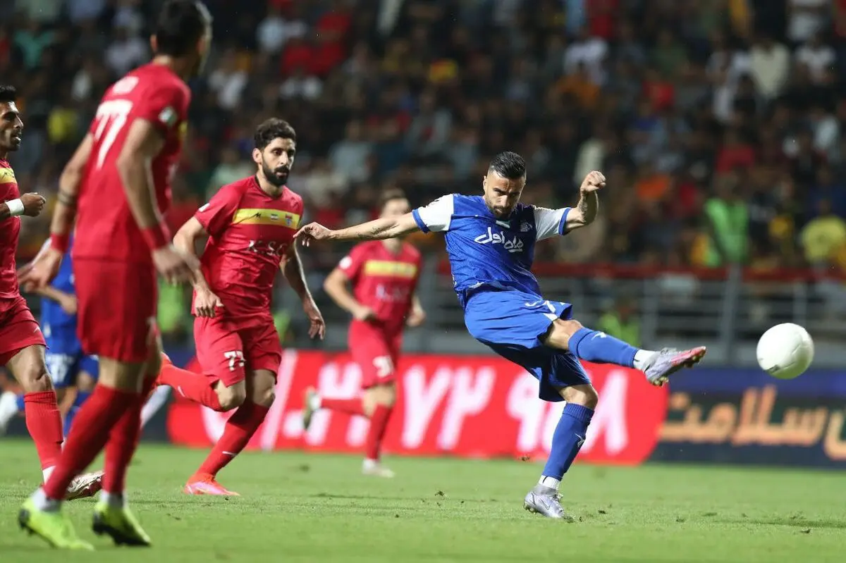 فولاد صفر - استقلال 2 / پشت سر گذاشتن پرسپولیس با شکست تیم منصوریان