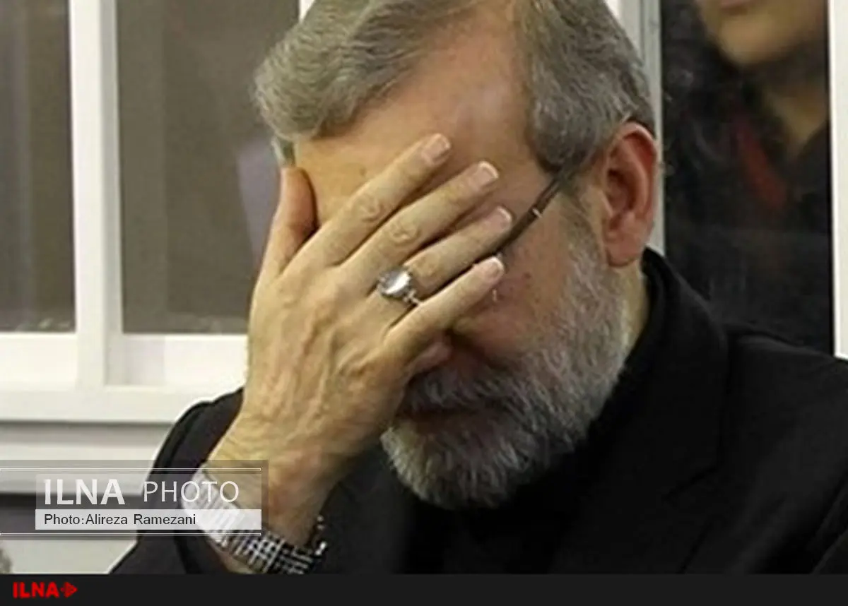 لاریجانی در مراسم عزاداری بیوت مراجع حضور یافت