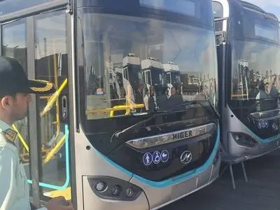 ترخیص اولین سری از صد‌ها دستگاه تاکسی، واگن قطار و اتوبوس برقی شهرداری تهران 