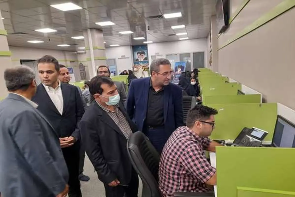 بازرس‌کل امور صمت از مرکز پاسخگویی ۱۲۴ بازدید کرد
