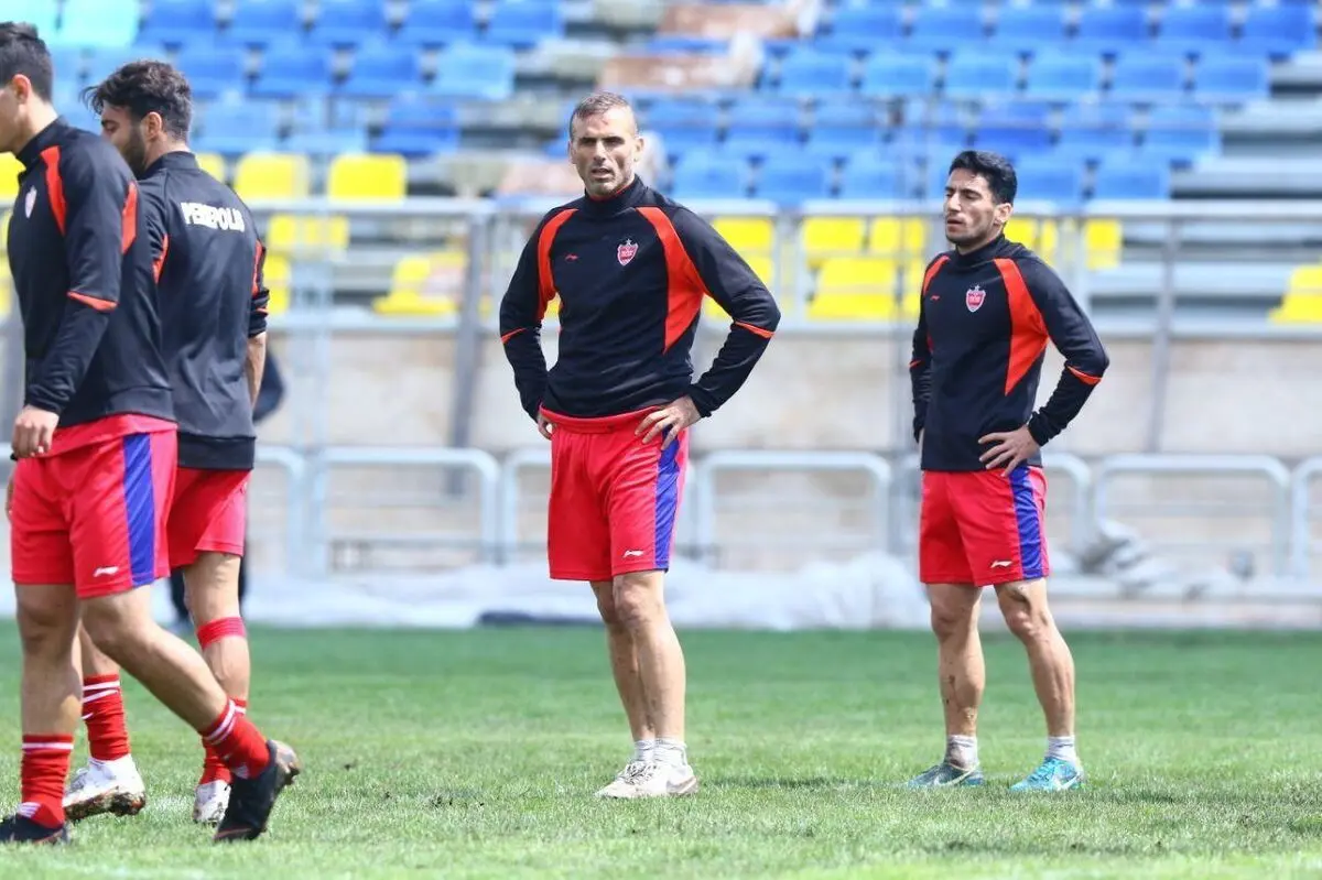 عصبانیت سید جلال در تمرین امروز پرسپولیس